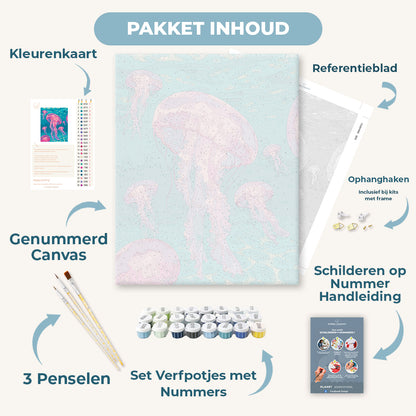 Roze kwallen