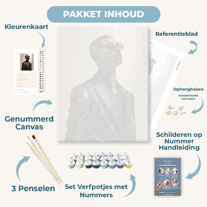 Man in het zwart