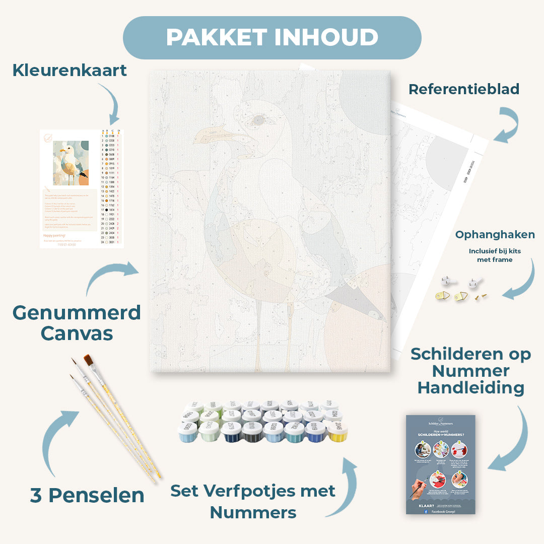 Nieuwsgierige meeuw