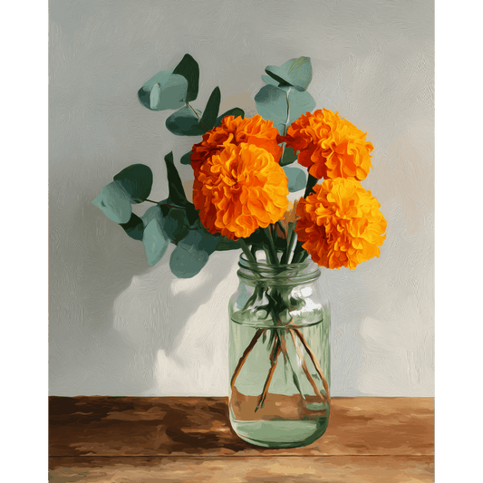 Gouden goudsbloemen