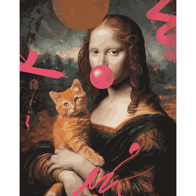 Mona en de kat