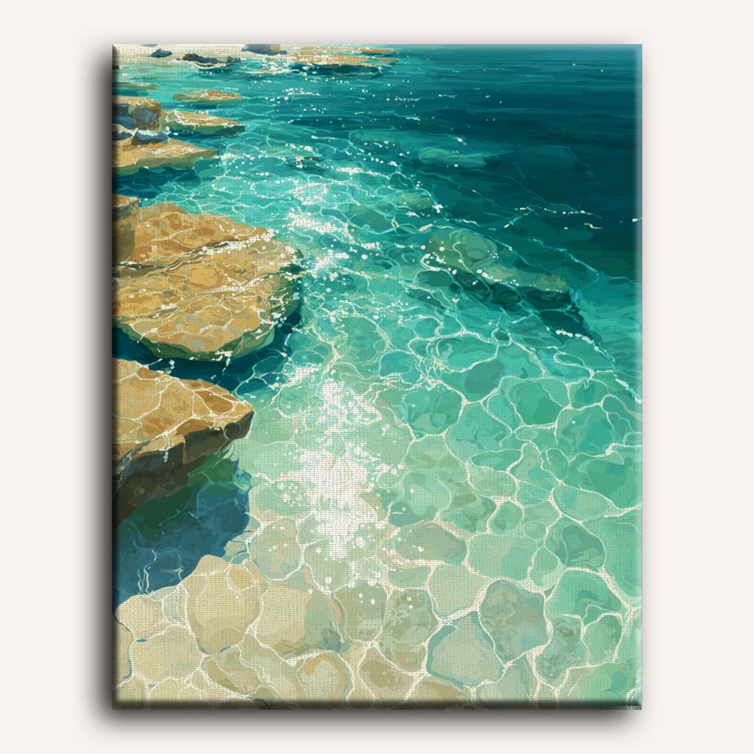 Transparant water