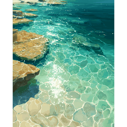 Transparant water