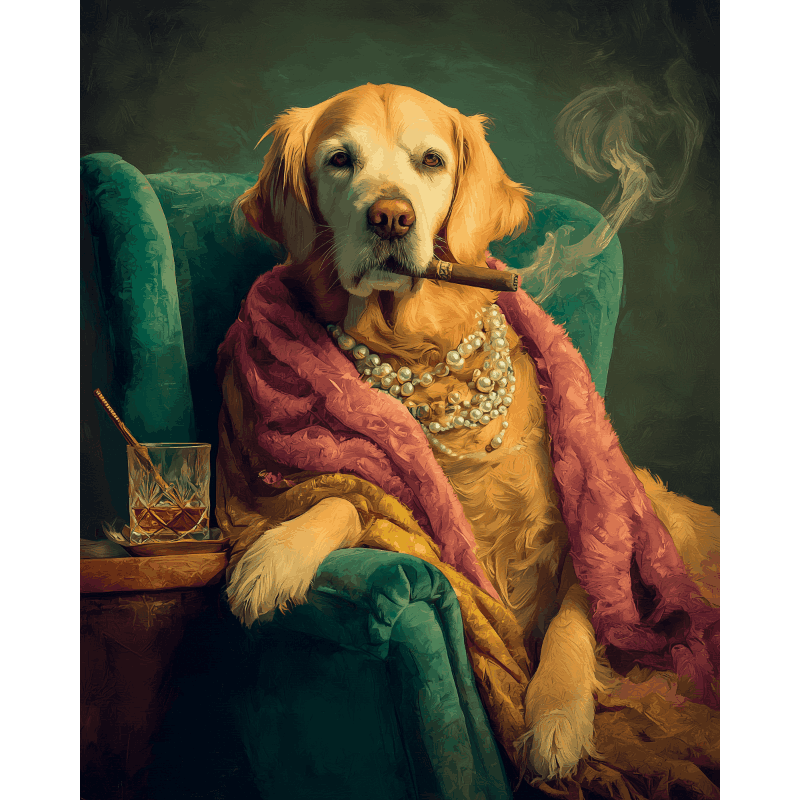 Golden retriever royale