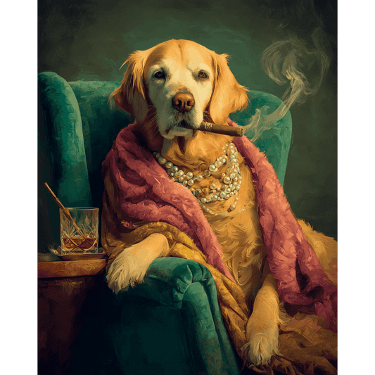 Golden retriever royale