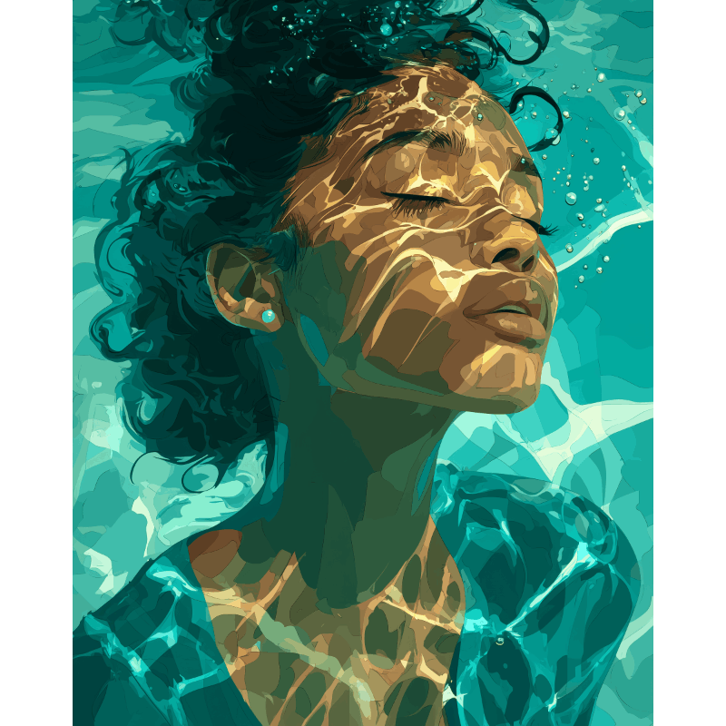 Aqua gloed