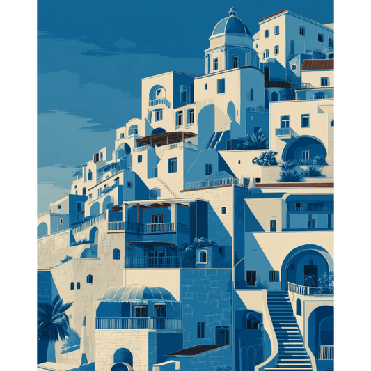 Blauw Positano