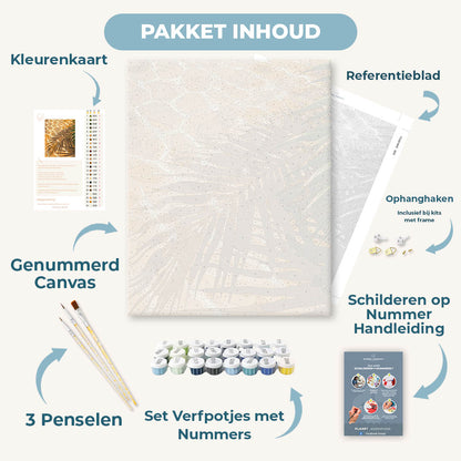 Gouden watergloed