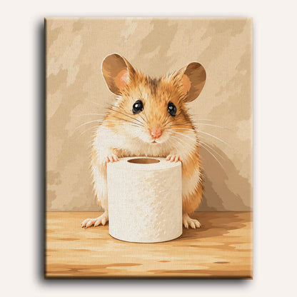 Hamster in dienst