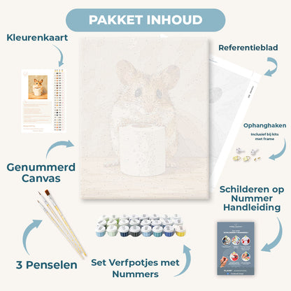 Hamster in dienst
