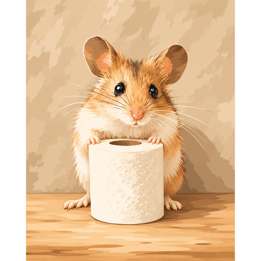 Hamster in dienst