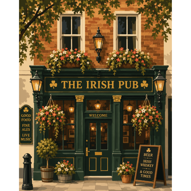 De ierse pub