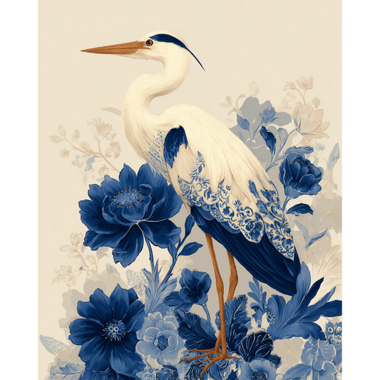 De koninklijke reiger