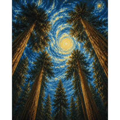 Sterrennacht sequoia