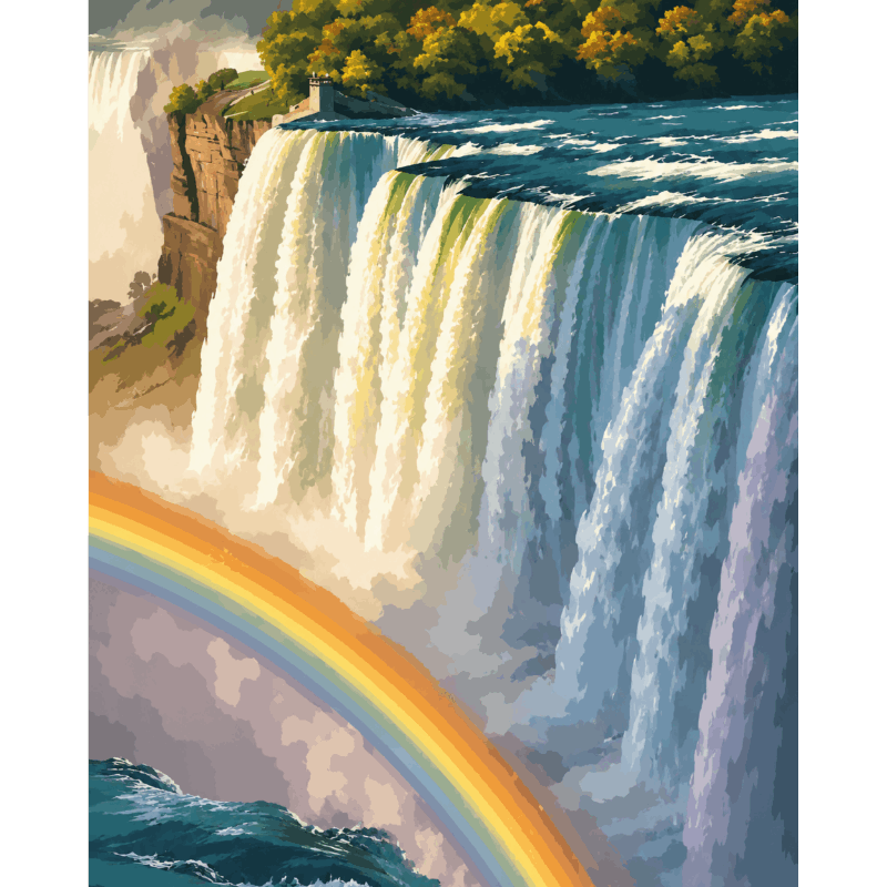 Niagara Falls - Schilder Op Nummers