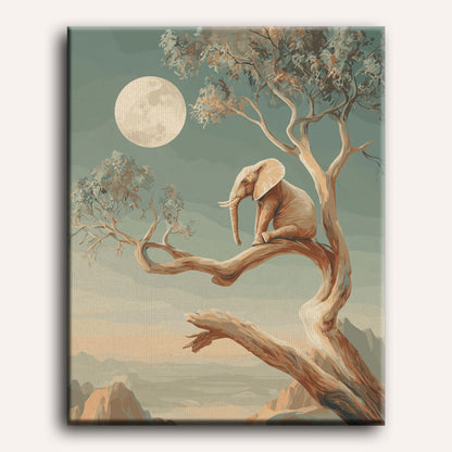 Dromende olifant
