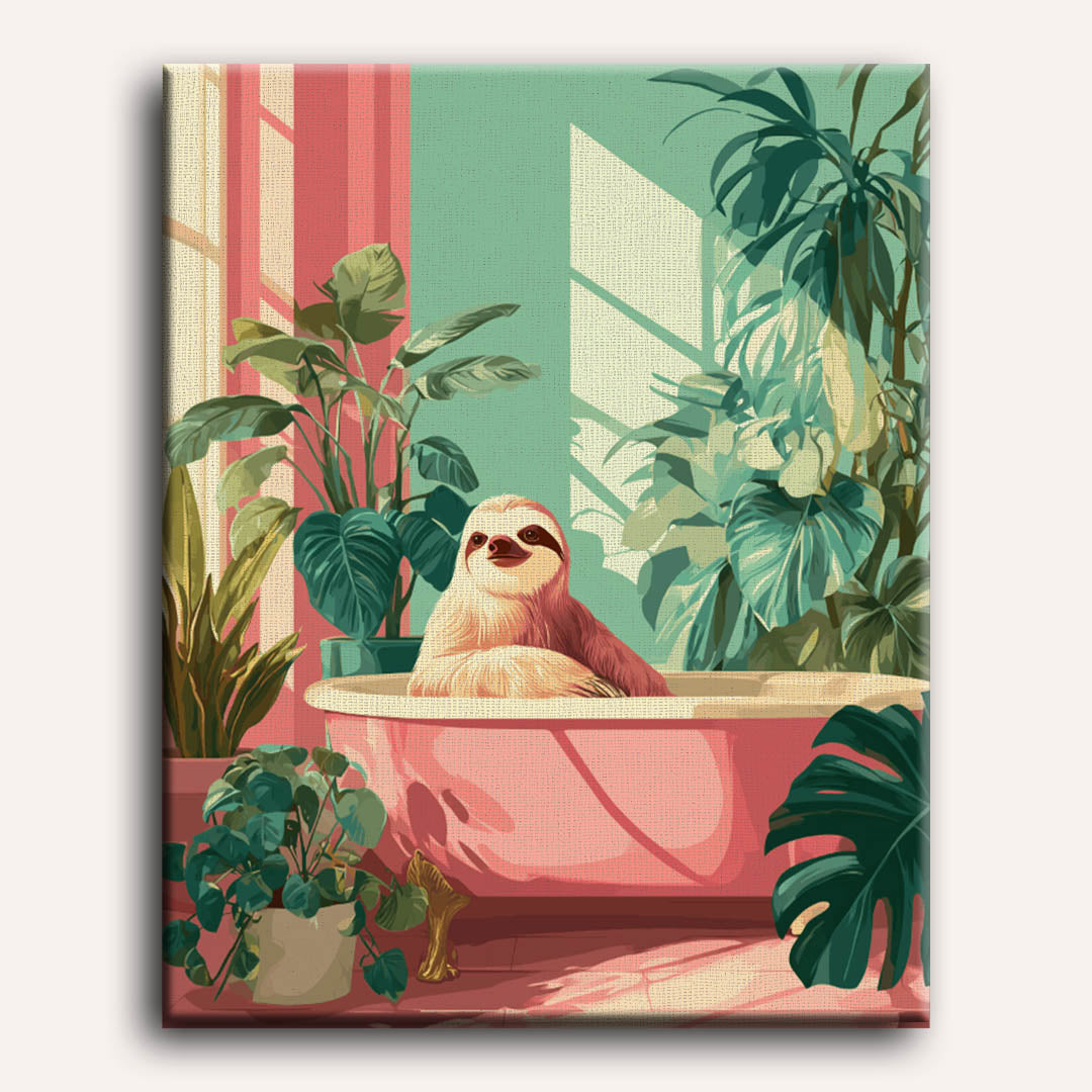 Luiaard spa dag