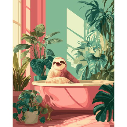 Luiaard spa dag