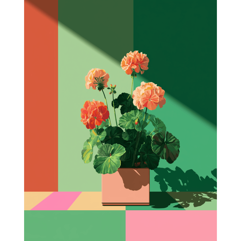 Geometrische geranium