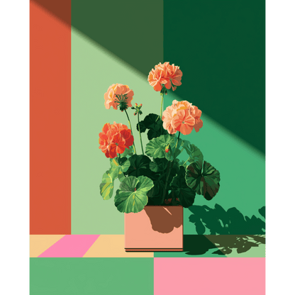 Geometrische geranium