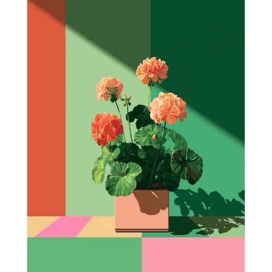 Geometrische geranium