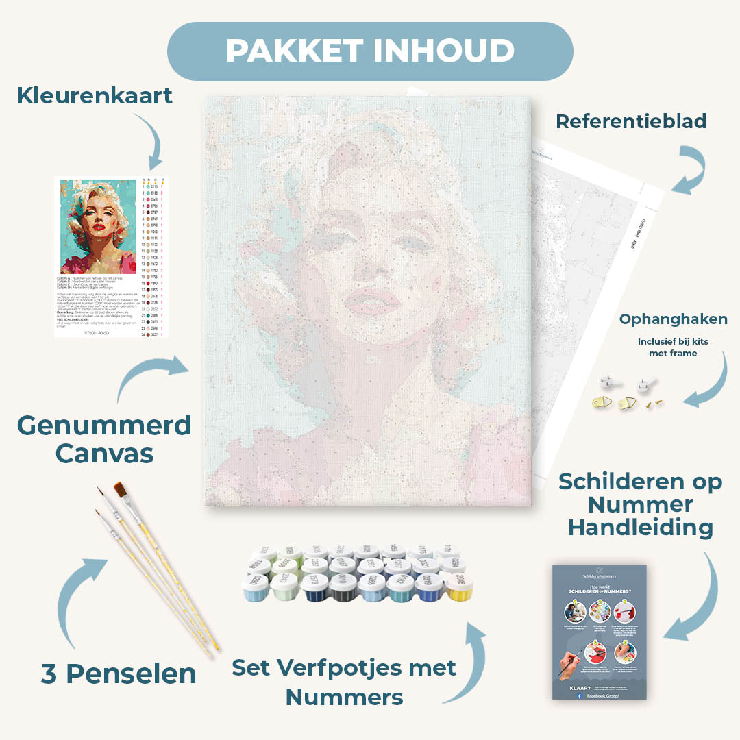 Expressieve Marilyn