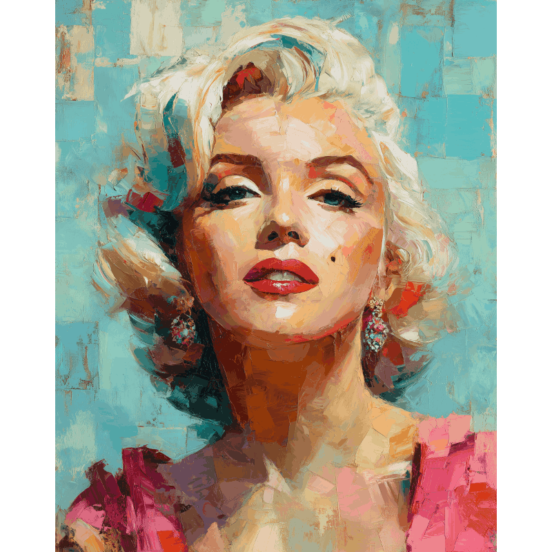 Expressieve Marilyn
