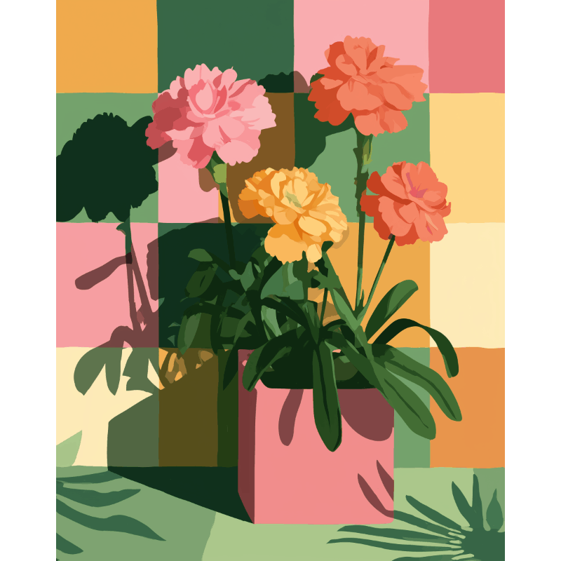 Matisse tuin - Schilder Op Nummers