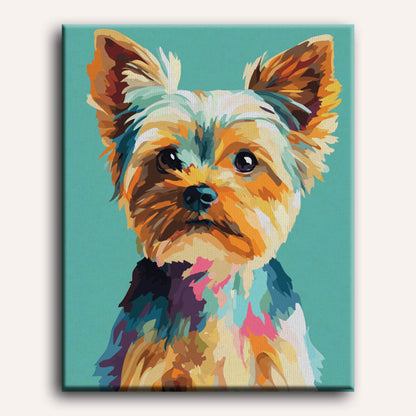 Portret van yorkshire