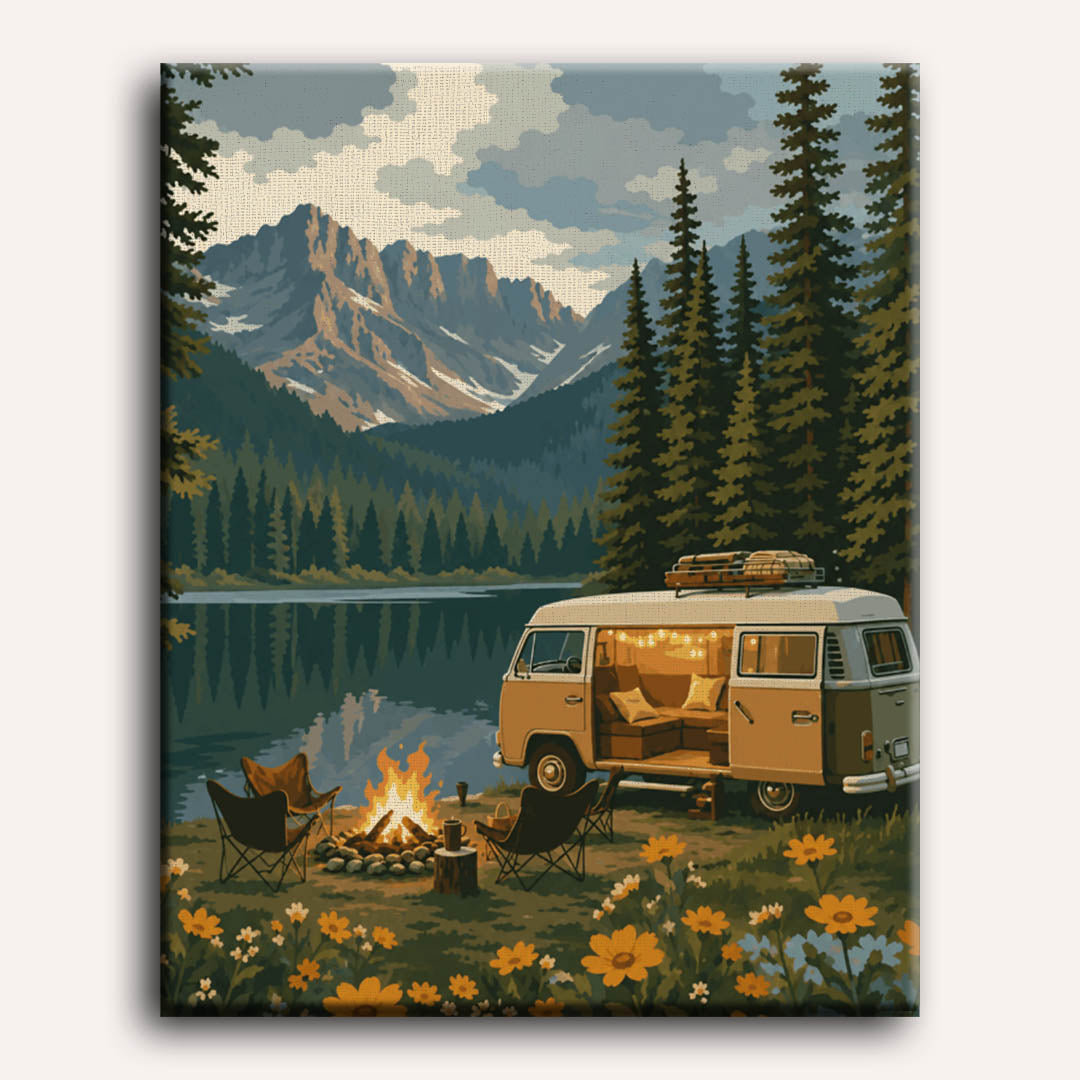 Kamperen in de rockies
