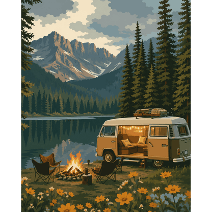 Kamperen in de rockies