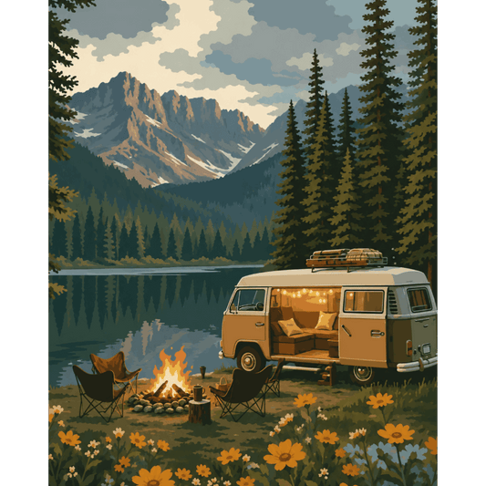 Kamperen in de rockies