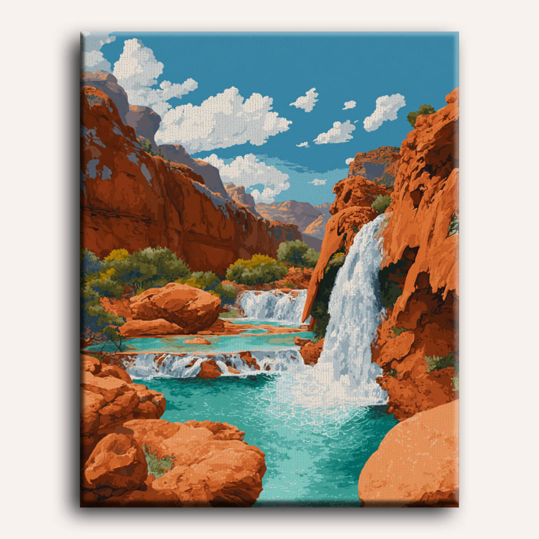 Canyon waterval