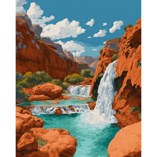 Canyon waterval
