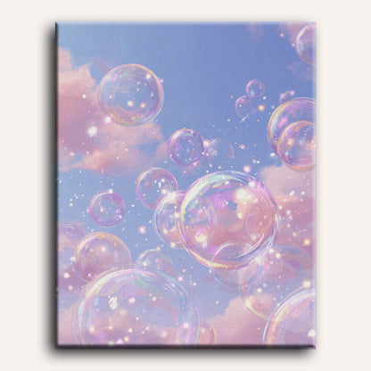Kleurrijke bubbels