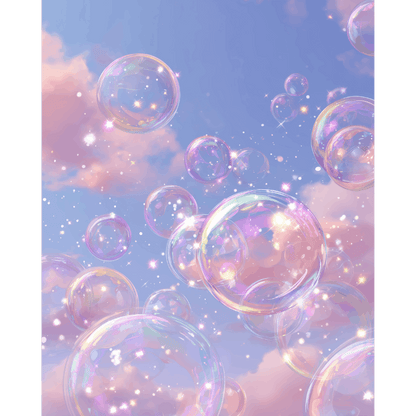 Kleurrijke bubbels