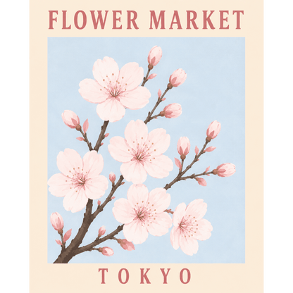 Tokyo bloemen