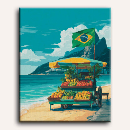 Braziliaans strand