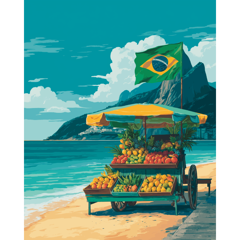 Braziliaans strand