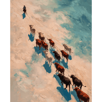 Western ranch - Schilder Op Nummers