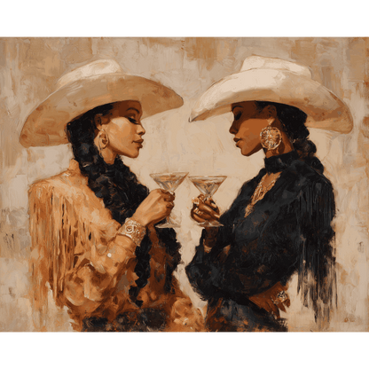 Western elegantie - Schilder Op Nummers