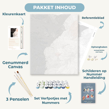 Zwart & wit fluweel
