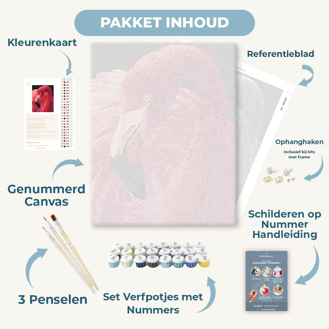 Roze portret