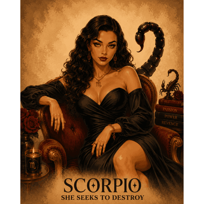 Schorpioen dame