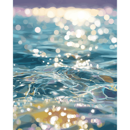 Glinsterende wateren