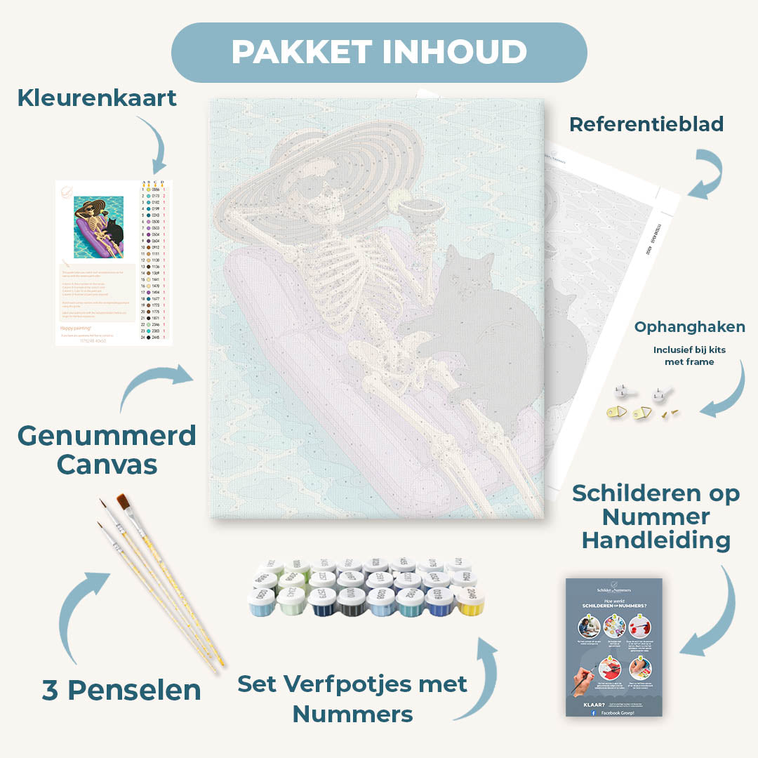 Spookachtig zwemfeest