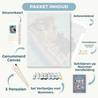 Spookachtig zwemfeest