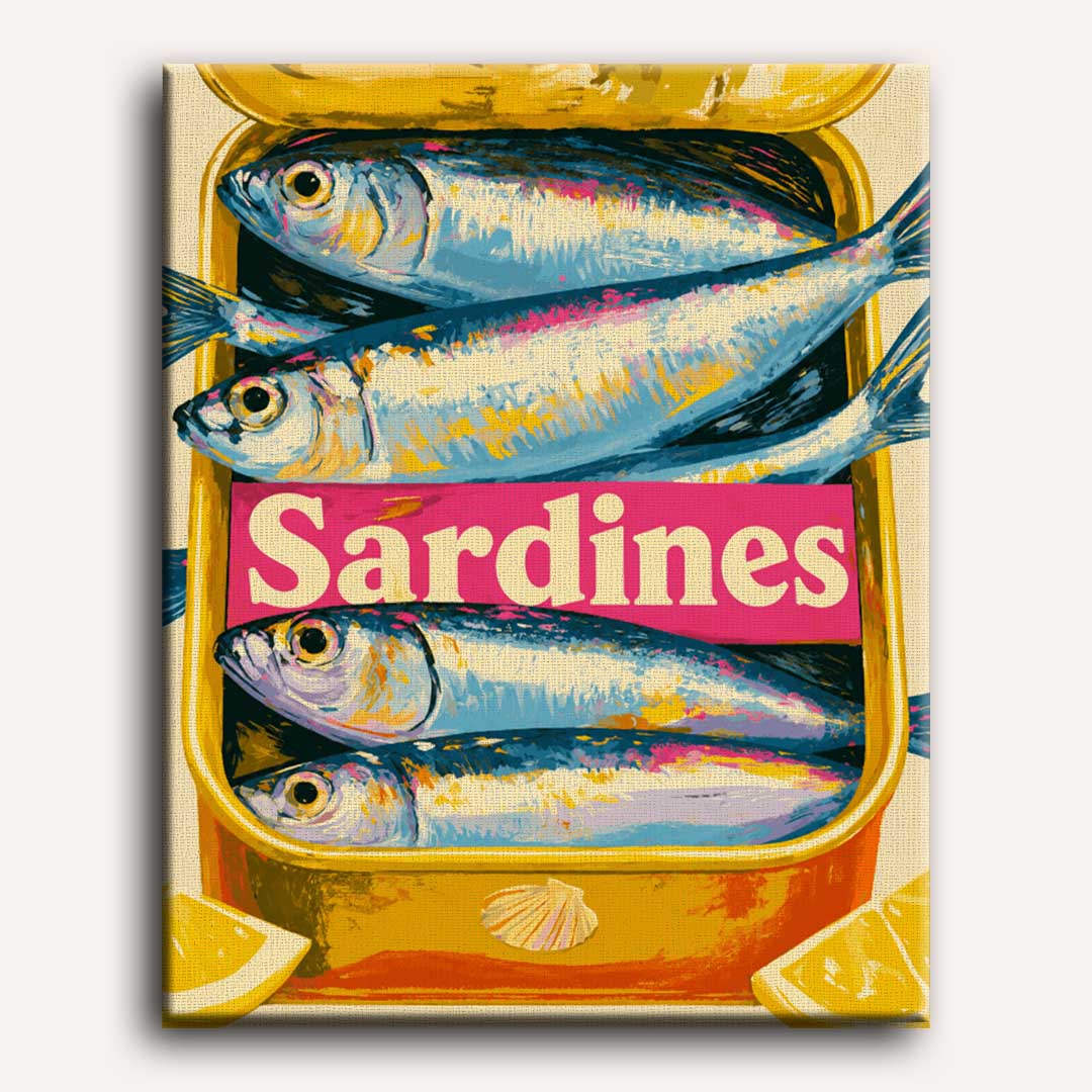 Sardines in blik