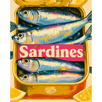 Sardines in blik