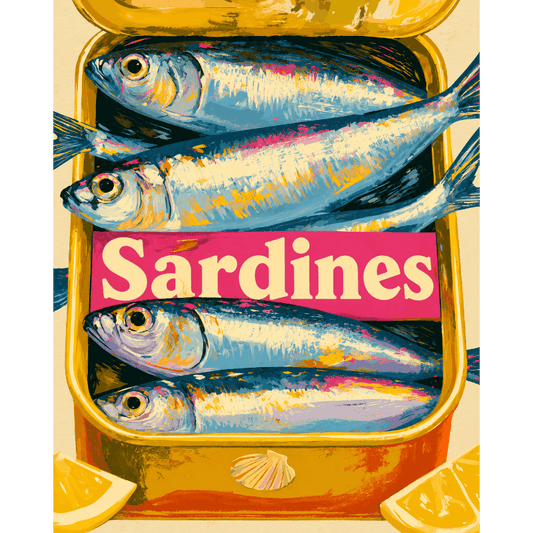 Sardines in blik